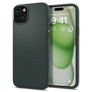 Захисний чохол Spigen Liquid Air Abyss Green для iPhone 15 Plus ACS06652 - Фото 1