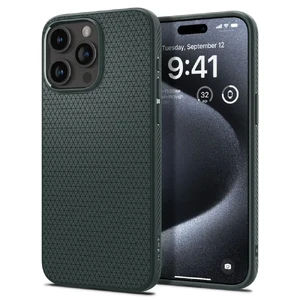 Защитный чехол Spigen Liquid Air Abyss Green для iPhone 15 Pro ACS06706 - Фото 1
