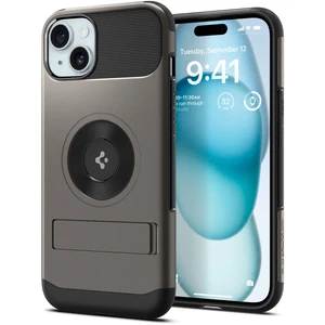 Протиударний чохол з підставкою Spigen Slim Armor (MagFit) для iPhone 15 Plus ACS06464 - Фото 1