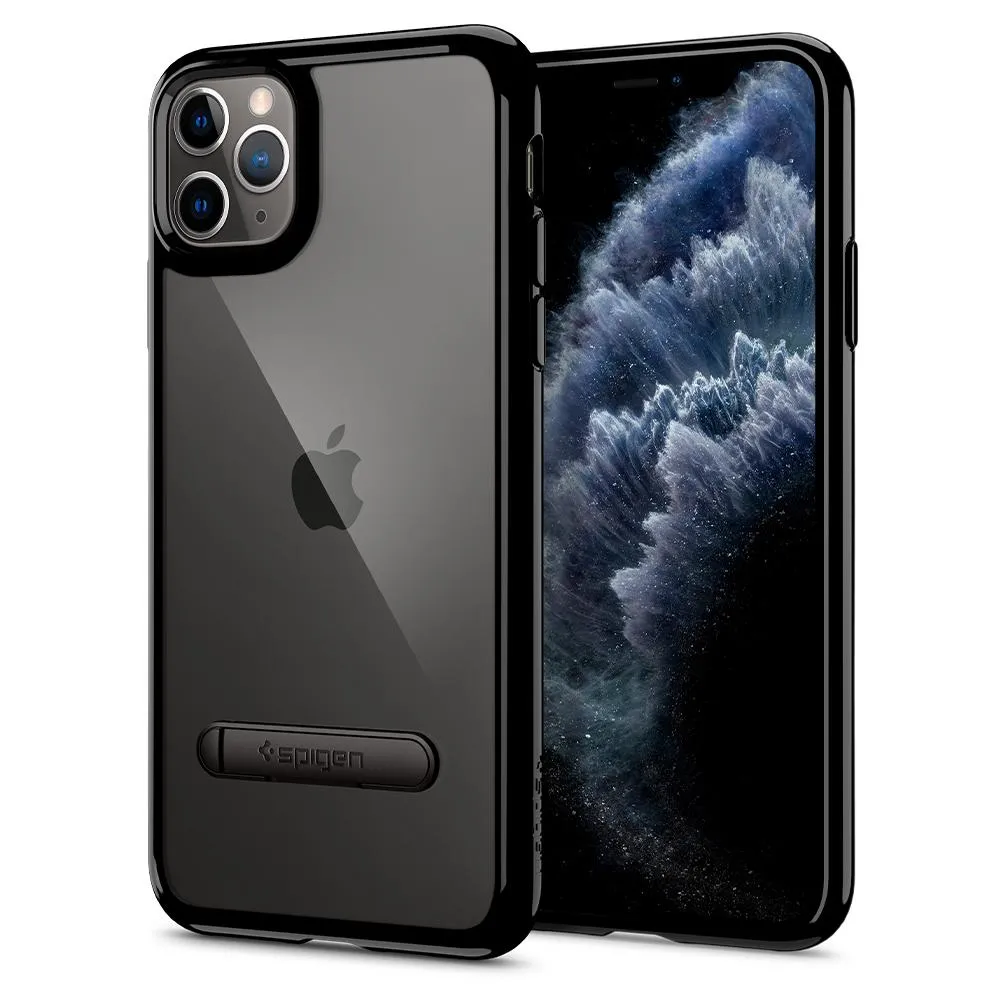 Чехол Spigen Ultra Hybrid S Jet Black для iPhone 11 Pro Max