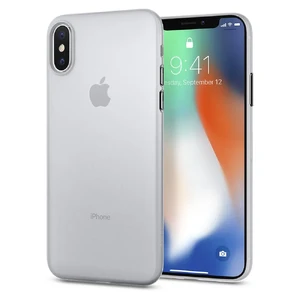 Чохол Spigen Air Skin Soft Clear для iPhone X | XS 063CS24909 - Фото 1