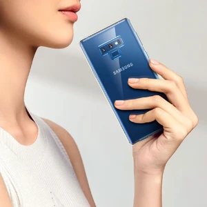 Прозорий TPU чохол iLoungeMax SilicolDots для Samsung Galaxy Note 9 - Фото 4
