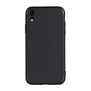Тонкий чорний TPU чохол iLoungeMax SilicolDots для iPhone XR  - Фото 1