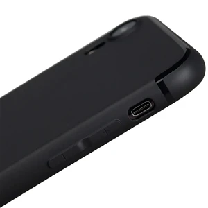 Тонкий чорний TPU чохол iLoungeMax SilicolDots для iPhone XR - Фото 7