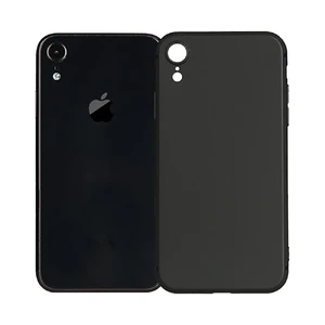 Тонкий чорний TPU чохол iLoungeMax SilicolDots для iPhone XR - Фото 2
