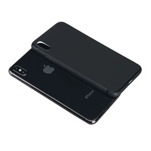 Тонкий черный TPU чехол iLoungeMax SilicolDots для iPhone XS | X - Фото 3