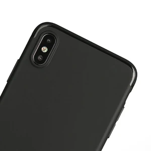 Тонкий чорний TPU чохол iLoungeMax SilicolDots для iPhone XS Max - Фото 6