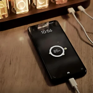 Цифровые часы iLoungeMax Nixie Tube с RGB светодиодной подсветкой - Фото 5