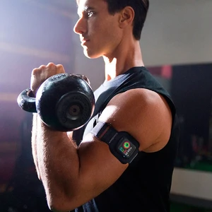 Спортивный ремешок Twelve South ActionSleeve Black для Apple Watch 41mm | 40mm | 38mm - Фото 3