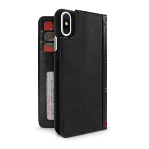 Чохол-книжка Twelve South BookBook Black для iPhone X | XS