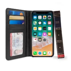 Чехол-книжка Twelve South BookBook Black для iPhone X | XS - Фото 3