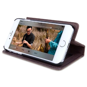 Чехол Twelve South BookBook Brown для iPhone SE 3 | SE 2 | 8 | 7 - Фото 2
