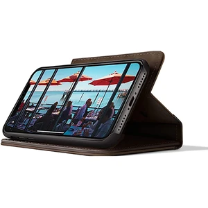 Шкіряний чохол-книжка Twelve South BookBook Brown для iPhone XR - Фото 2
