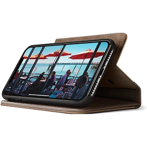 Шкіряний чохол-книжка Twelve South BookBook Brown для iPhone XS Max - Фото 2