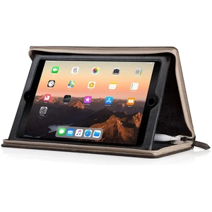 Кожаный чехол-книжка Twelve South BookBook Brown для iPad mini 5 - Фото 2