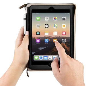 Кожаный чехол-книжка Twelve South BookBook Brown для iPad mini 5 - Фото 3
