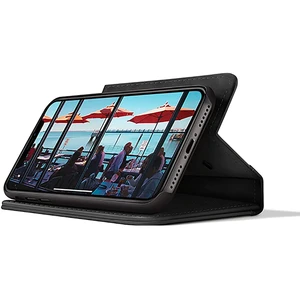 Шкіряний чохол-книжка Twelve South BookBook Black для iPhone XR - Фото 2