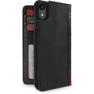 Кожаный чехол-книжка Twelve South BookBook Black для iPhone XR
