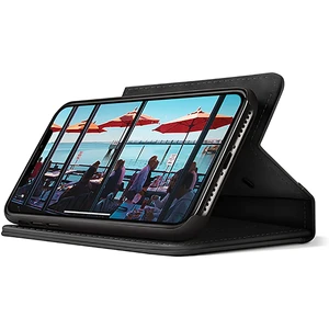 Шкіряний чохол-книжка Twelve South BookBook Black для iPhone XS Max - Фото 2