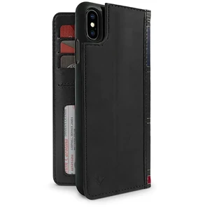 Шкіряний чохол-книжка Twelve South BookBook Black для iPhone XS Max