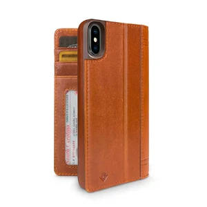 Чохол-книжка Twelve South Journal Cognac для iPhone X | XS