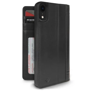 Кожаный чехол-книжка Twelve South Journal Black для iPhone XR
