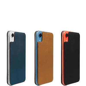 Шкіряний чохол-книжка Twelve South SurfacePad Deep Teal для iPhone XR - Фото 3
