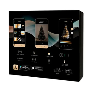 Розумна світлодіодна гірлянда Twinkly Strings Gen II AWW 250, BT+Wi-Fi (20m) Apple HomeKit - Фото 2
