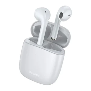 Беспроводные Bluetooth наушники Baseus Encok TWS W04 White - Фото 3