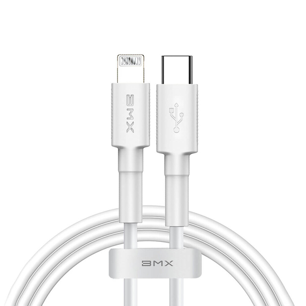 Купить Зарядный кабель Baseus Type-C to Lightning BMX Mini MFi для iPhone |  iPad 18W (1,2m) по цене 819 грн в Украине: фото, характеристики и отзывы  CATLSW-A02