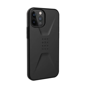 Чорний протиударний чохол UAG Civilian Black для iPhone 12 Pro Max - Фото 2