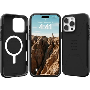 Чорний протиударний чохол Urban Armor Gear Civilian Mag для iPhone 16 Pro Max - Фото 8