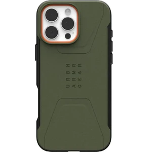 Оливково-черный чехол Urban Armor Gear Civilian Mag для iPhone 16 Pro Max - Фото 3