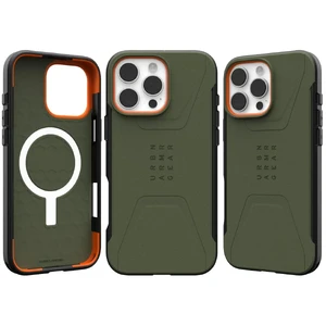 Оливково-черный чехол Urban Armor Gear Civilian Mag для iPhone 16 Pro Max - Фото 9