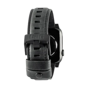 Шкіряний ремінець UAG Leather Watch Strap Black для Apple Watch 41mm | 40mm | 38mm