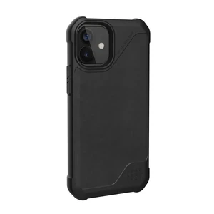 Противоударный чехол UAG Metropolis LT Leather Black для iPhone 12 mini - Фото 3