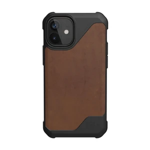 Протиударний чохол UAG Metropolis LT Leather Brown для iPhone 12 | 12 Pro 11235O118380 - Фото 1