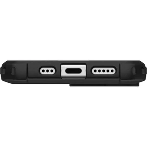 Черный кевларовый чехол Urban Armor Gear Metropolis LT MagSafe для iPhone 16 - Фото 7