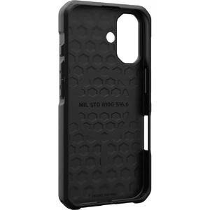 Черный кевларовый чехол Urban Armor Gear Metropolis LT MagSafe для iPhone 16 - Фото 8