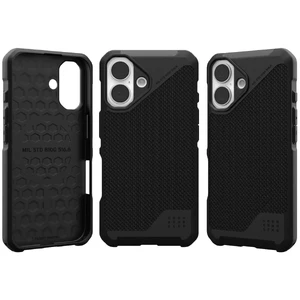 Черный кевларовый чехол Urban Armor Gear Metropolis LT MagSafe для iPhone 16 - Фото 9