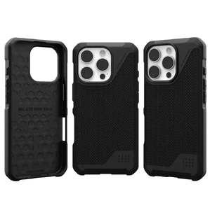 Чорний кевларовий чохол Urban Armor Gear Metropolis LT Mag для iPhone 16 Pro - Фото 9