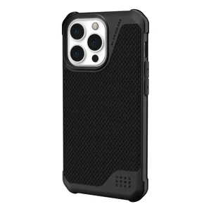 Противоударный чехол UAG Metropolis LT MagSafe Kevlar Black для iPhone 13 Pro - Фото 2