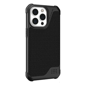 Противоударный чехол UAG Metropolis LT MagSafe Kevlar Black для iPhone 13 Pro - Фото 3