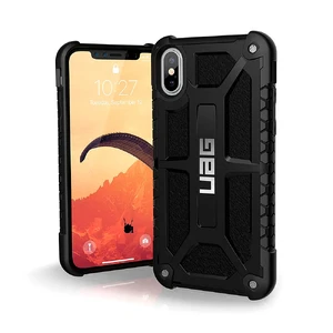 Чохол UAG Monarch Black для iPhone X | XS IPHX-M-BLK - Фото 1