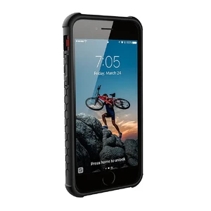 Чехол UAG Monarch Crimson для iPhone SE 3 | SE 2 | 8 | 7 | 6s | 6 - Фото 3