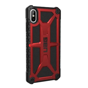 Ударостійкий чохол UAG Monarch Crimson для iPhone XS Max - Фото 4