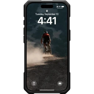 Черный карбоновый чехол UAG Monarch для iPhone 16 Pro - Фото 5