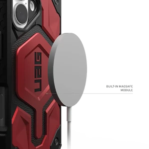 Протиударний чохол UAG Monarch Pro Crimson для iPhone 16 - Фото 5