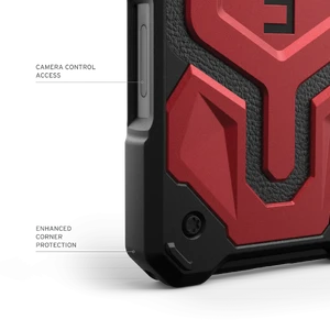 Протиударний чохол UAG Monarch Pro Crimson для iPhone 16 - Фото 7