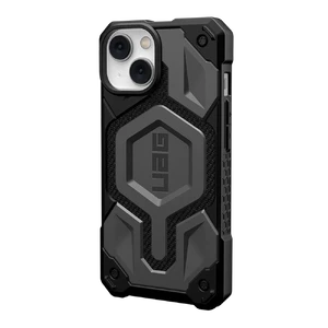 Противоударный чехол UAG Monarch Pro for MagSafe Silver для iPhone 14 Plus - Фото 2
